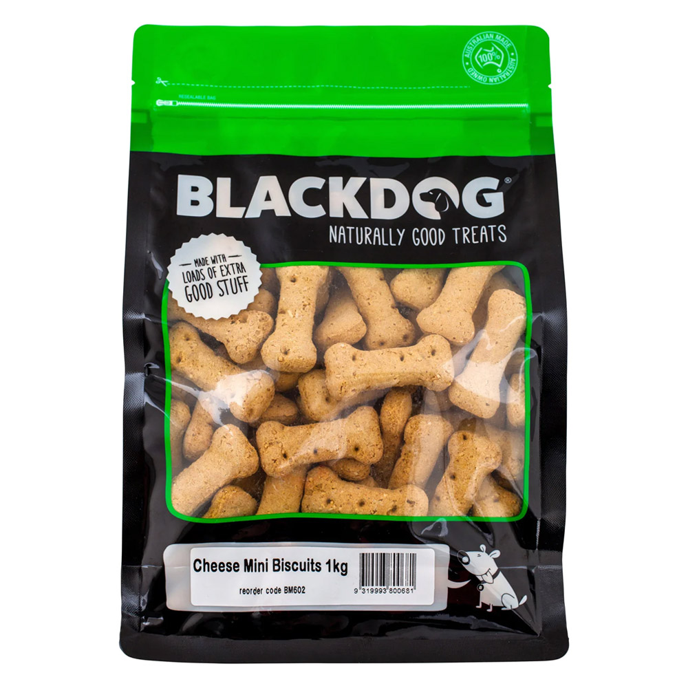 Blackdog Mini Biscuits Cheese For Dogs 1 Kg