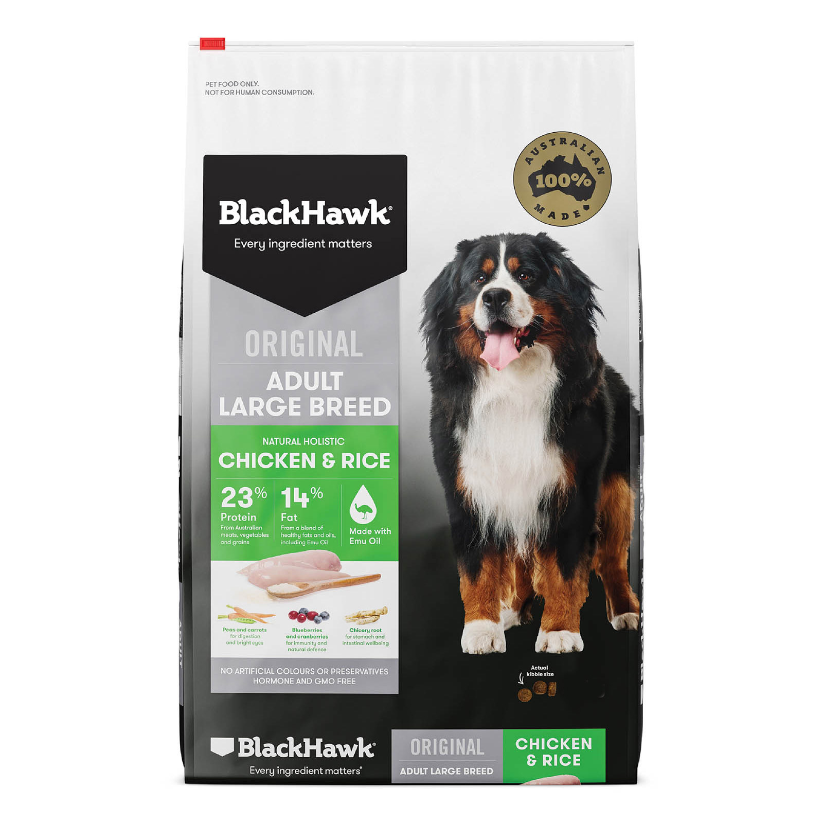 Black Hawk Original Adult Large Breed Chicken & Rice Dry Dog Food