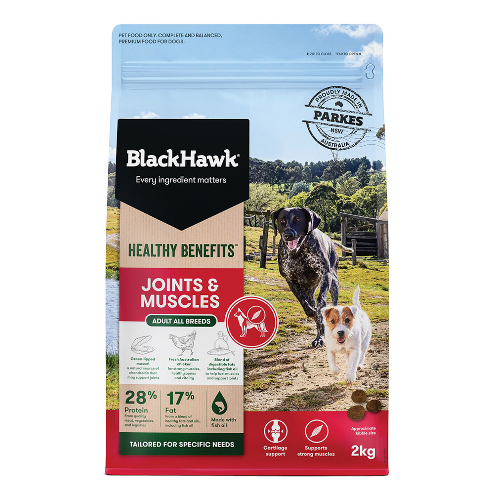 Black Hawk Healthy Benefits Joints & Muscles Adult Dry Dog Food