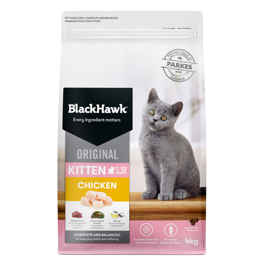 Black Hawk Original Kitten Chicken Dry Cat Food