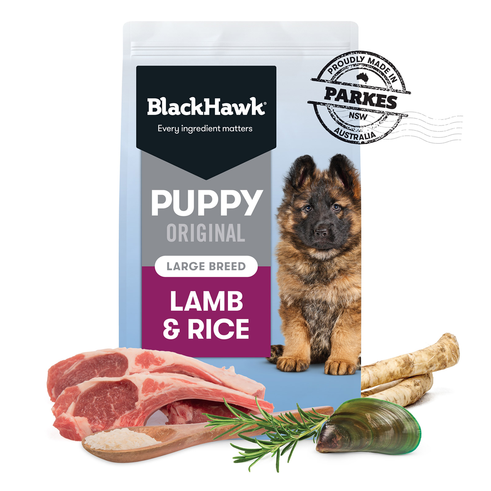 Black Hawk Original Puppy Large Breed Lamb & Rice Dry Dog Food