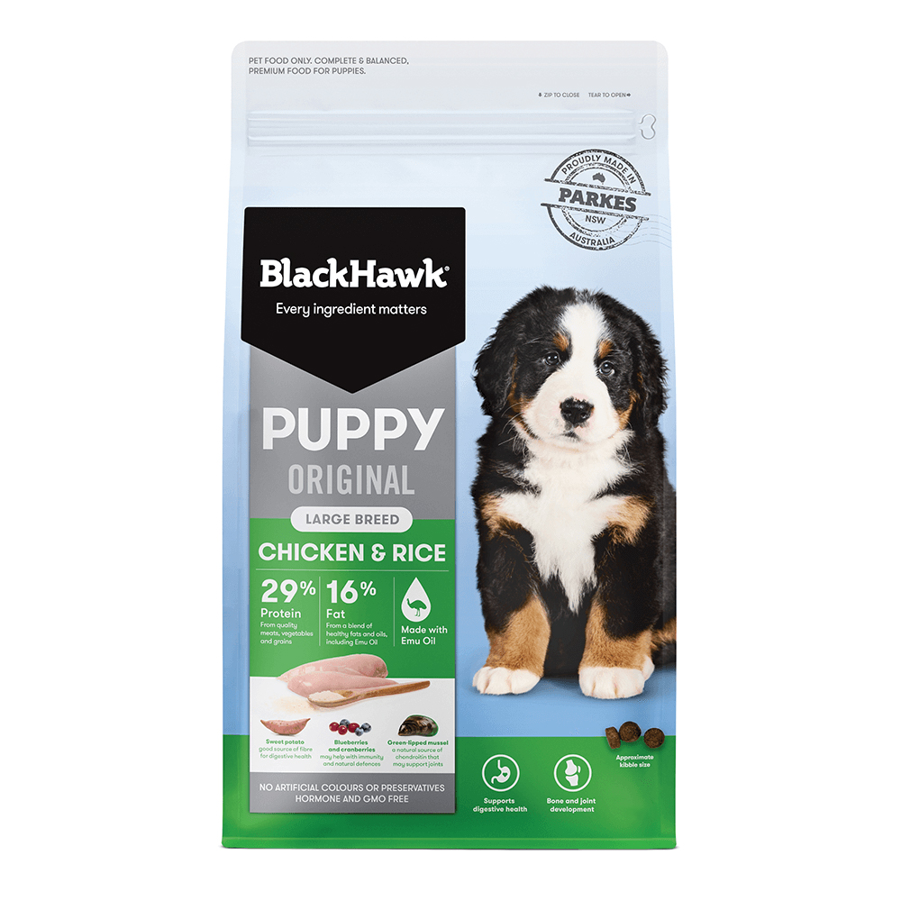 Black Hawk Original Puppy Large Breed Chicken & Rice Dry Dog Food