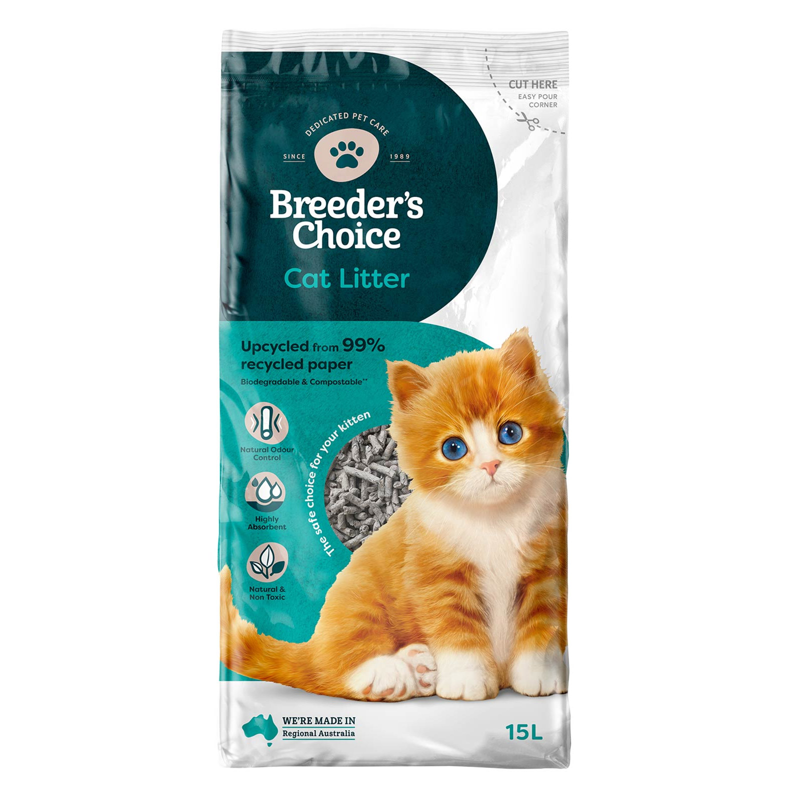 Breeder's Choice Litter For Cats for Cat Supplies