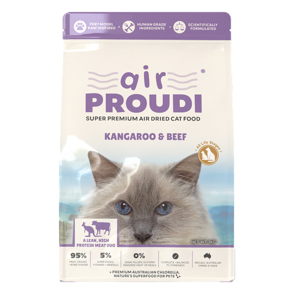 Air Proudi Kangaroo & Beef Super Premium Air Dried Cat Food