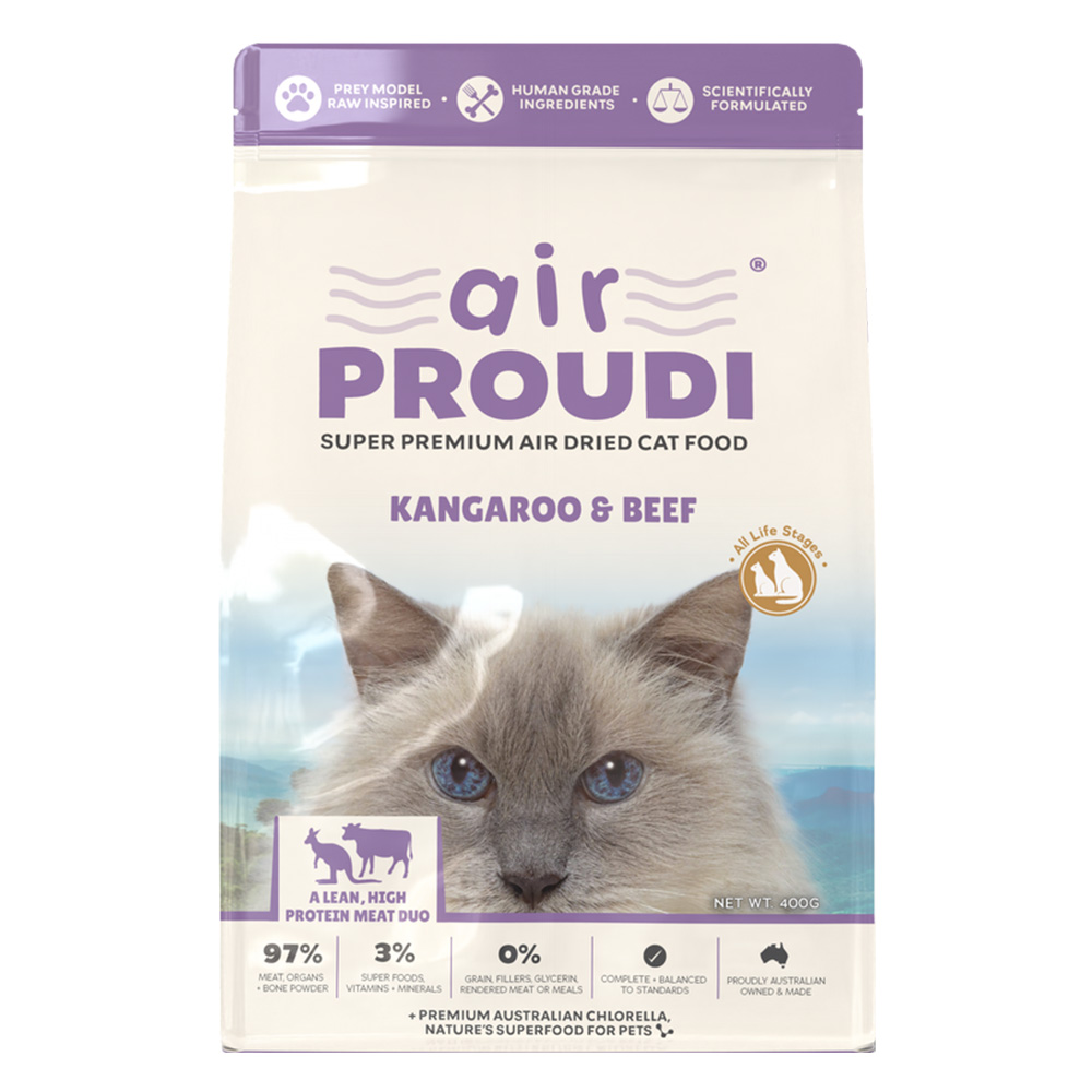 Air Proudi Kangaroo & Beef Super Premium Air Dried Cat Food
