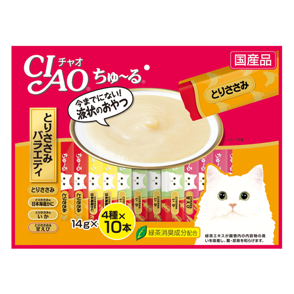 Ciao Churu Chicken Fillet Variety  40 Pieces