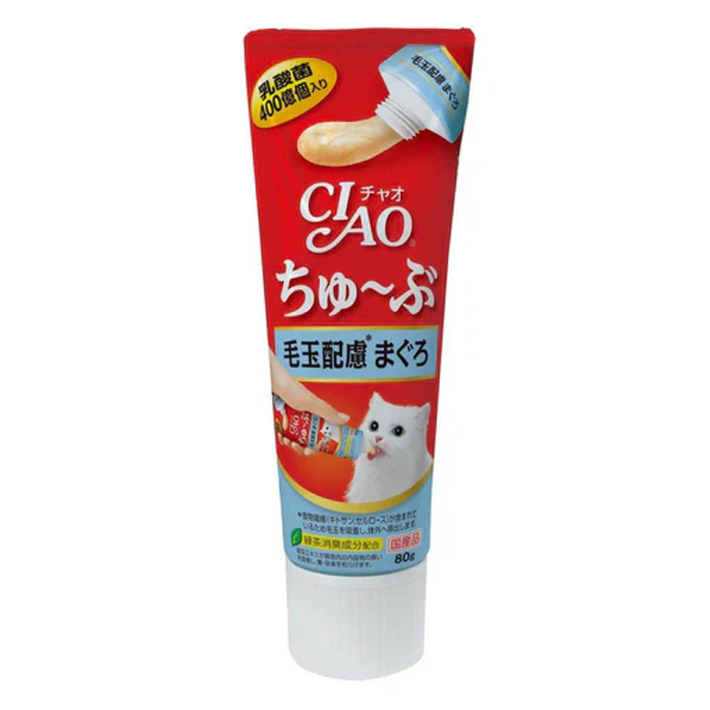 Ciao Churu Tube Hairball Tuna Recipe  80 Gm