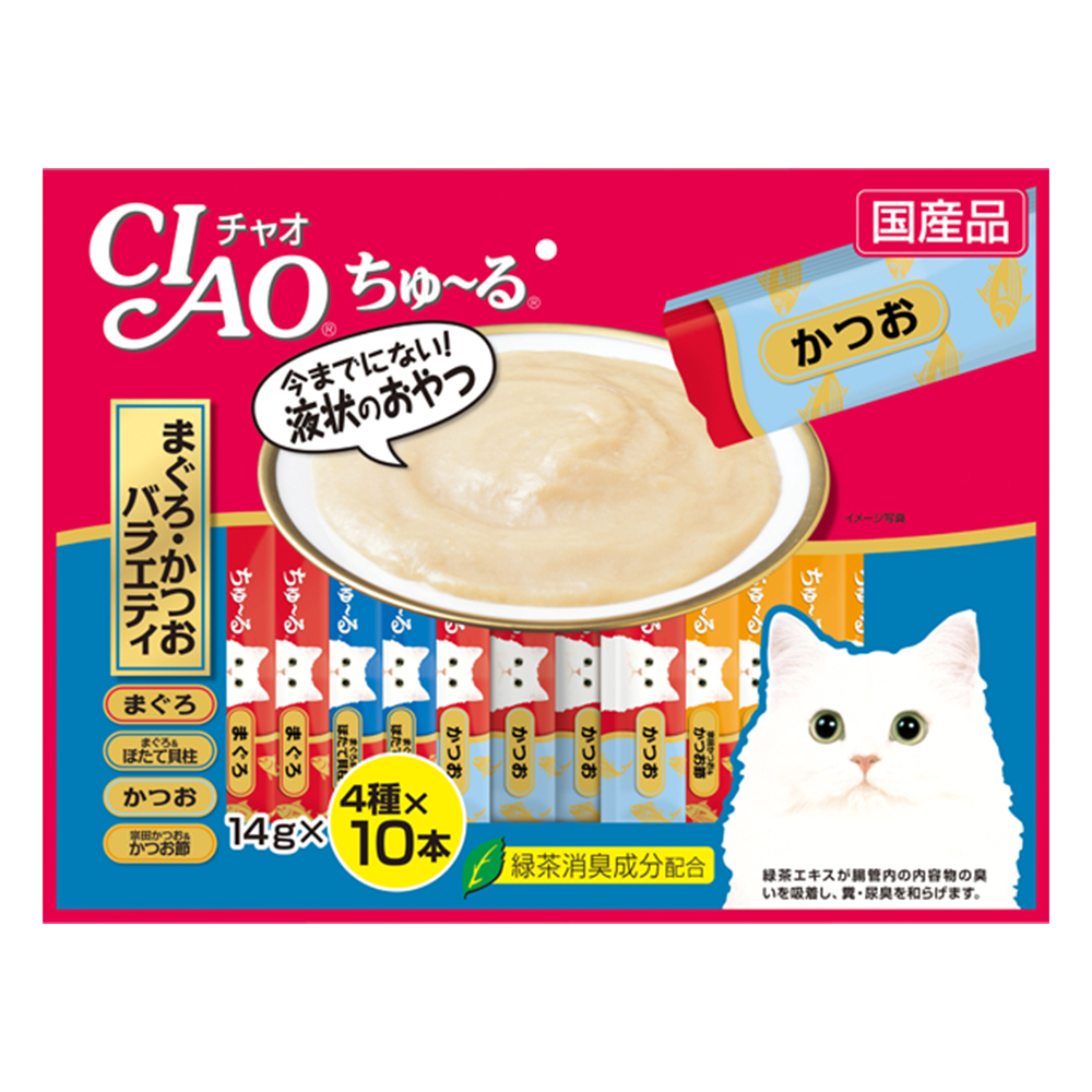 Ciao Churu Tuna Variety (Maguro/Katsuo)  40 Pieces