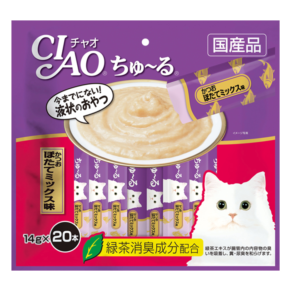 Ciao Churu Tuna And Scallop Flavor  20 Pieces