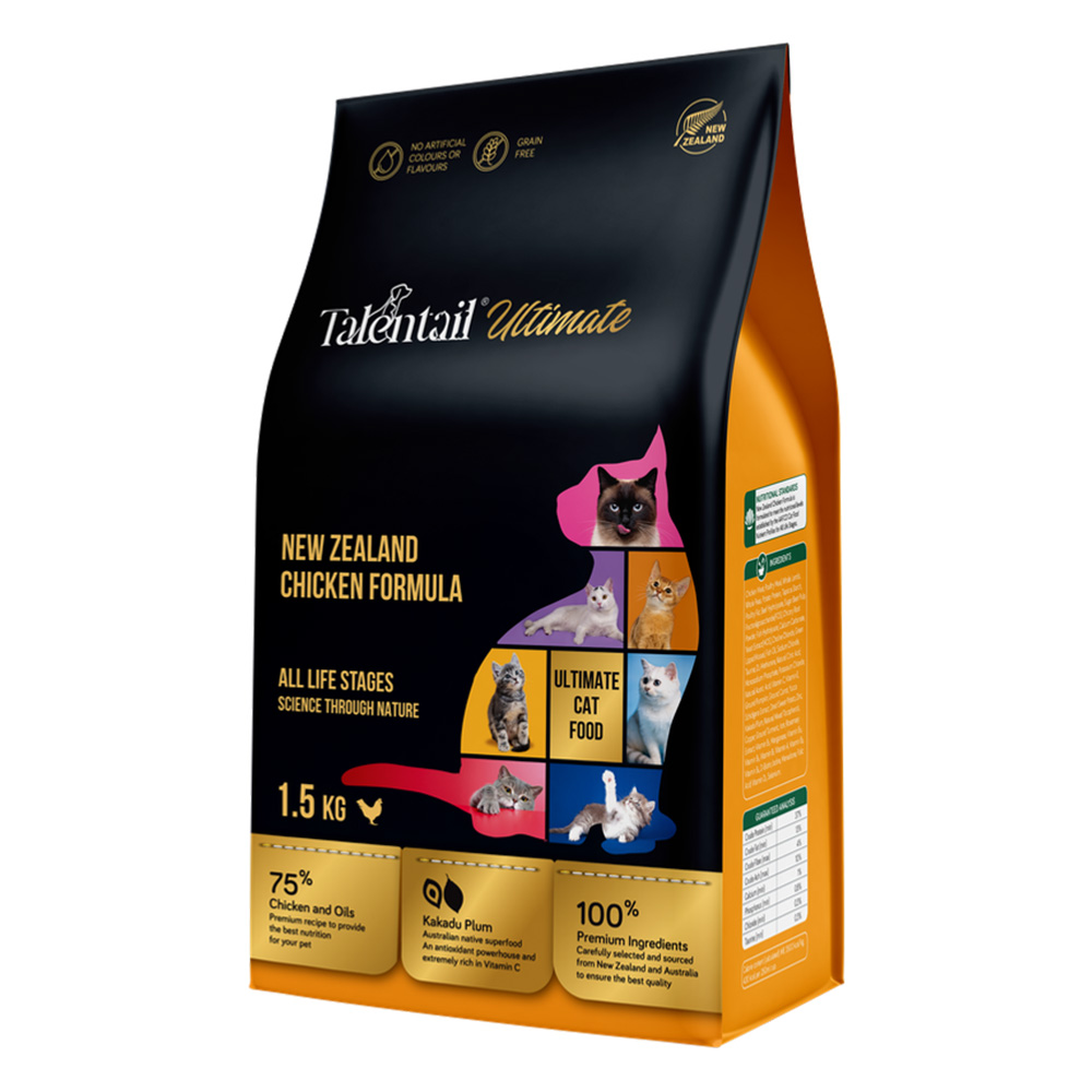 Talentail Ultimate New Zealand Chicken Formula Dry Cat Food