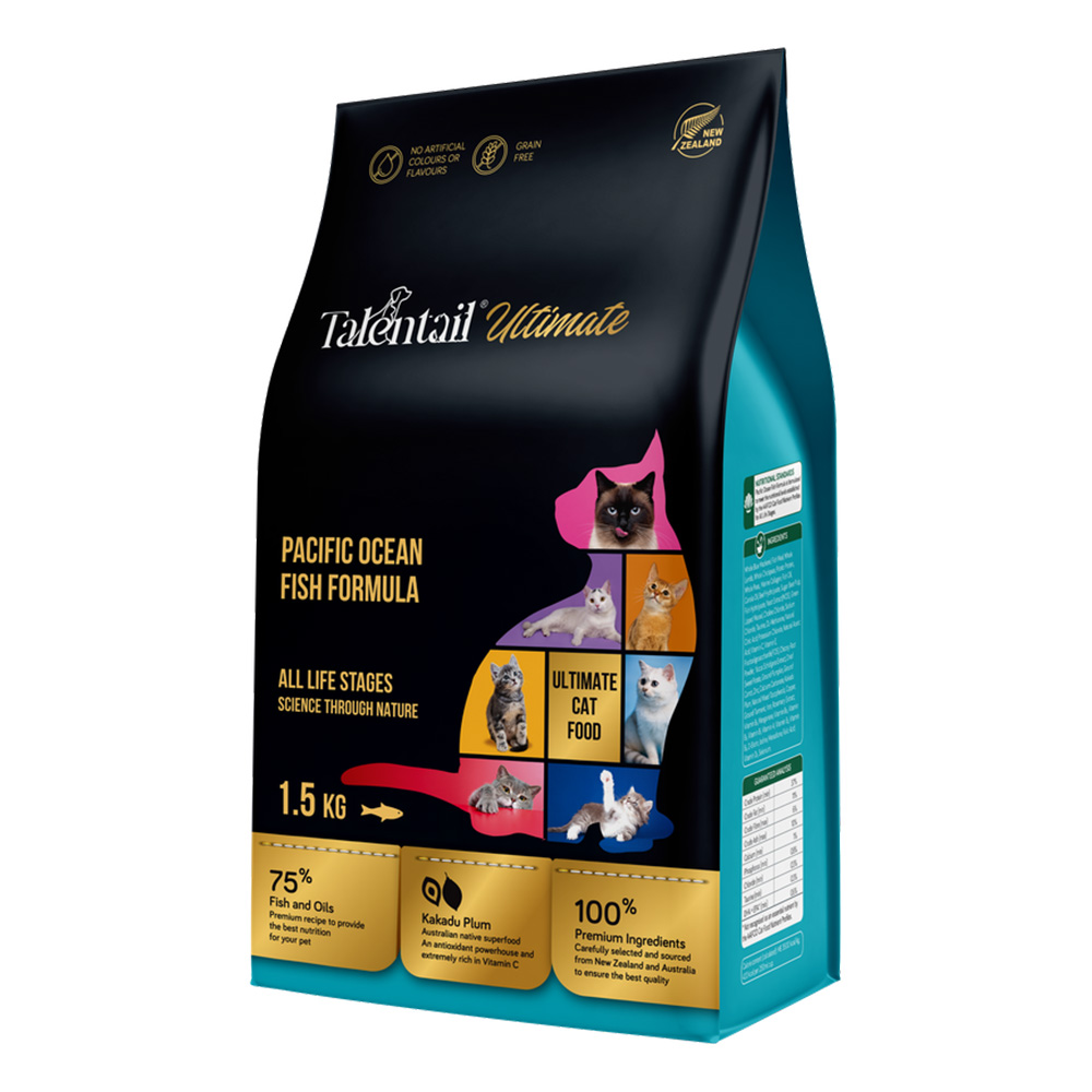 Talentail Ultimate Pacific Ocean Fish Formula Dry Cat Food