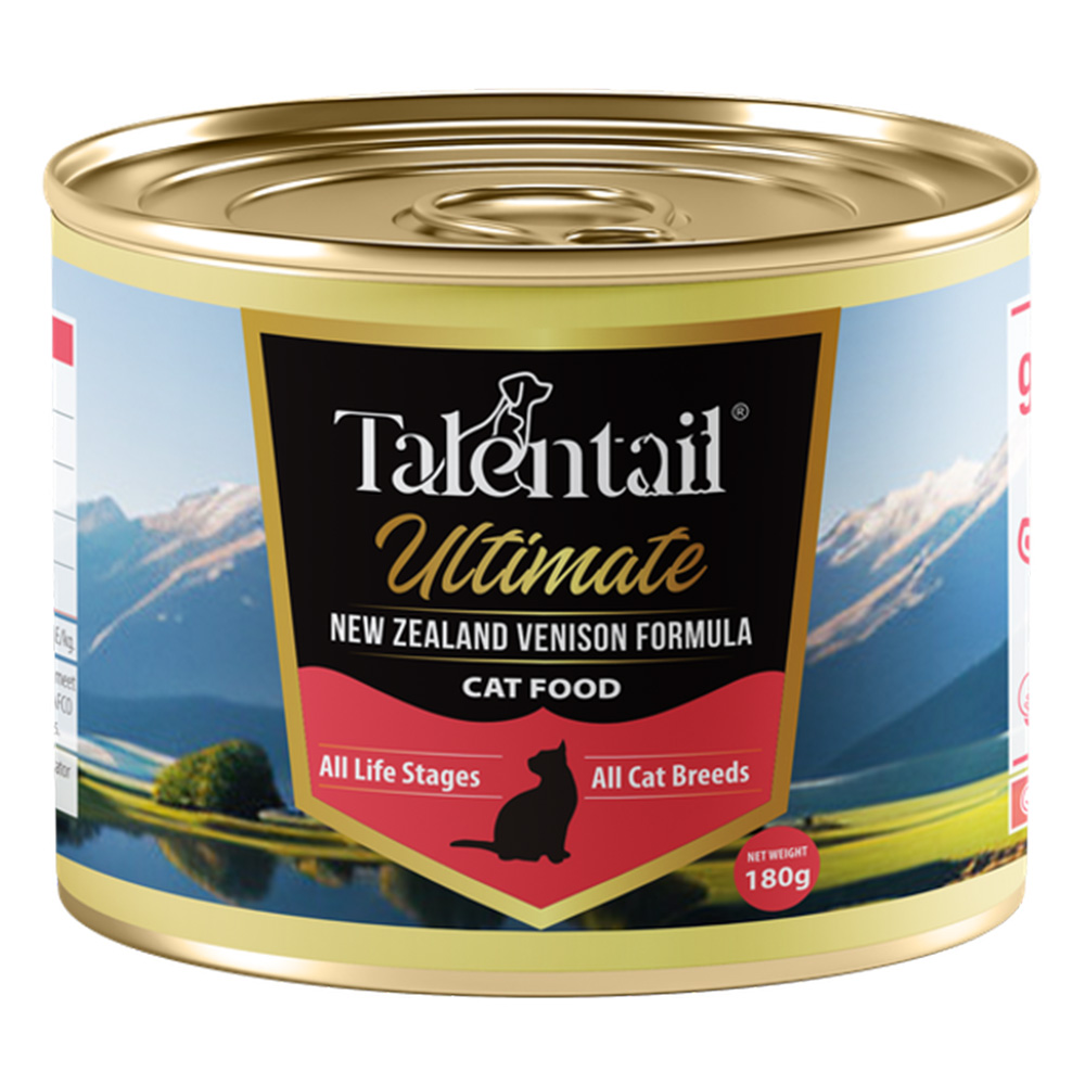 Talentail Ultimate New Zealand Venison Formula Canned Wet Cat Food 180Gm