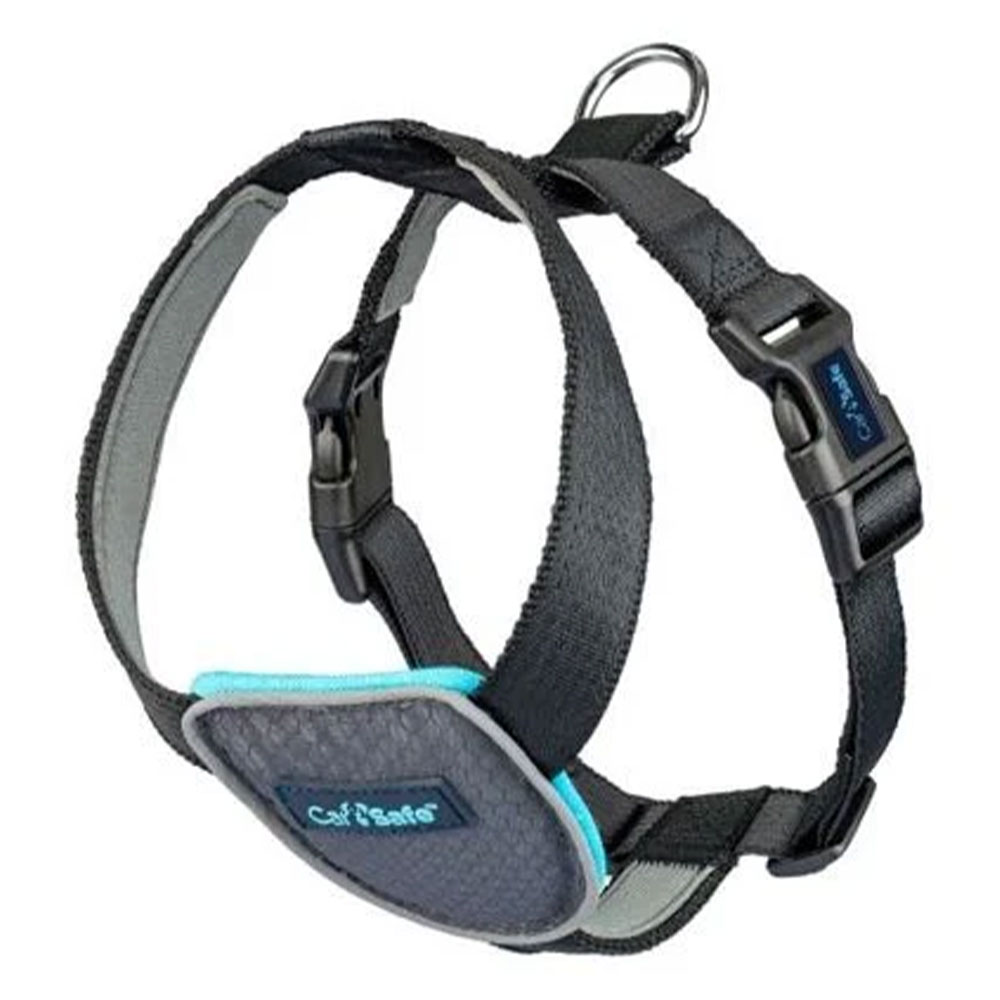 CarSafe Travel Harness For Dogs Black Medium