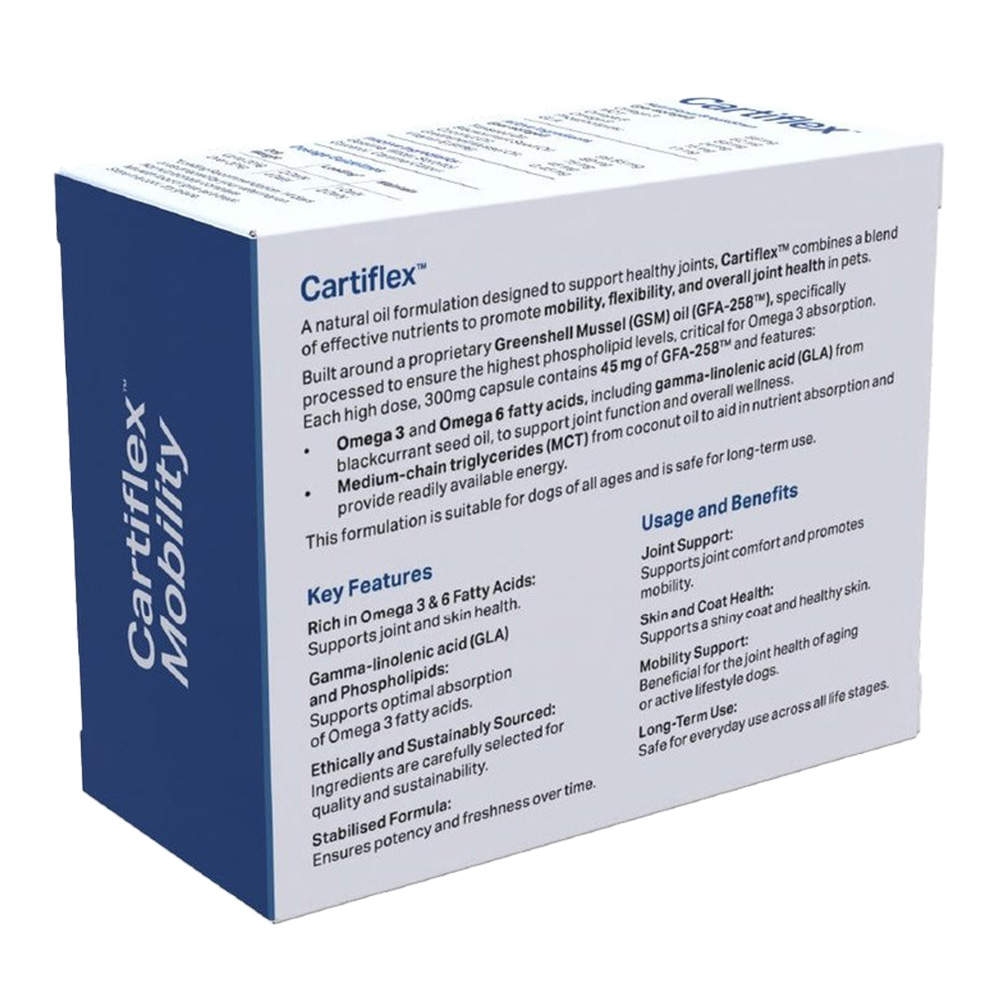 Cartiflex Mobility Support Capsules for Dogs