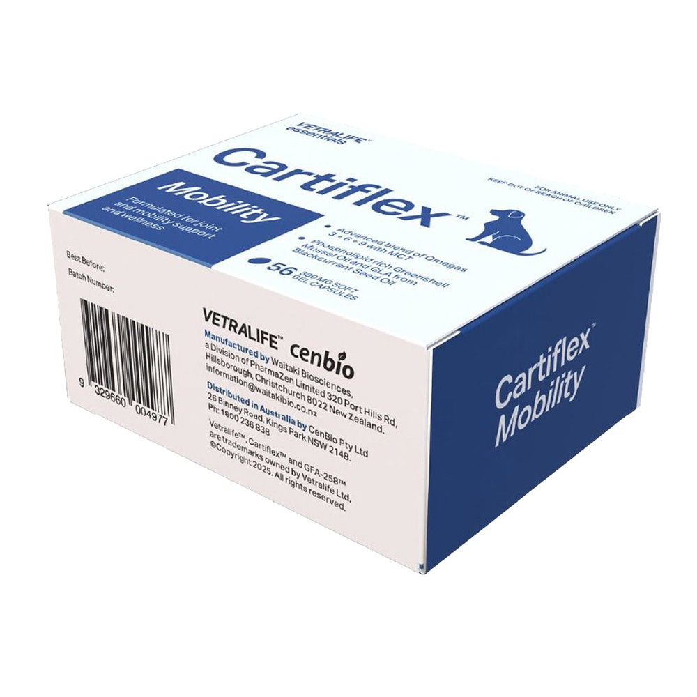 Cartiflex Mobility Support Capsules for Dogs