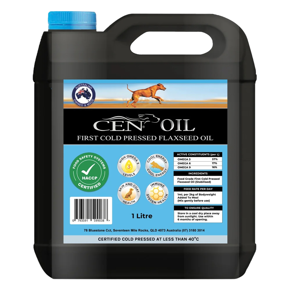 CEN Oil - First Cold Pressed Flaxseed Oil for Dogs