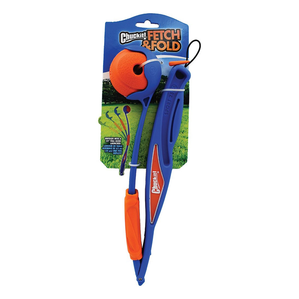 Chuckit! - Fetch & Fold Launcher for Dog Supplies
