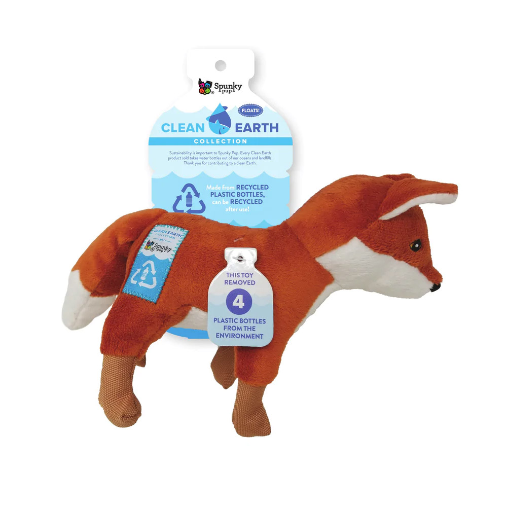 Spunky Pup Clean Earth Fox Small 1 Pack