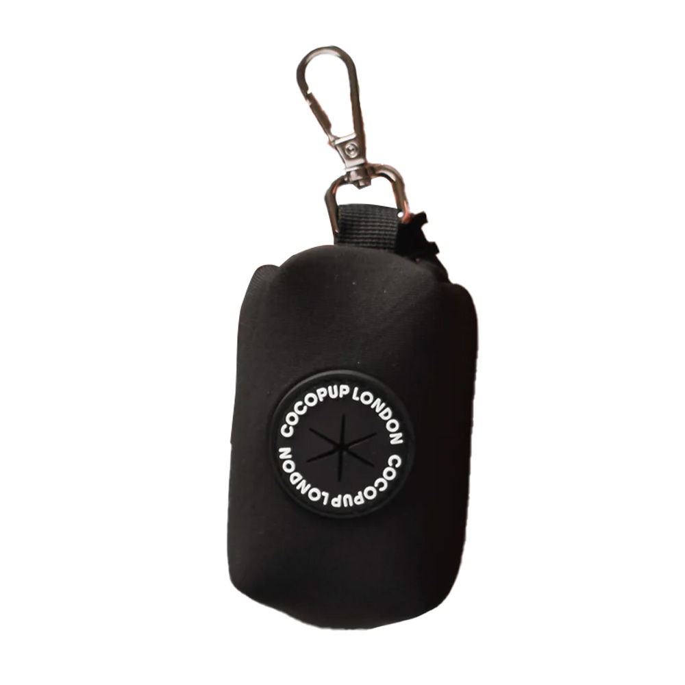 Cocopup London Poop Bag Holder for dogs Liquorice