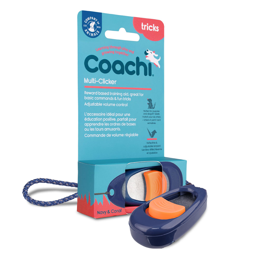 Company of Animals Coachi Tricks Multi Clicker Whistle For Dogs