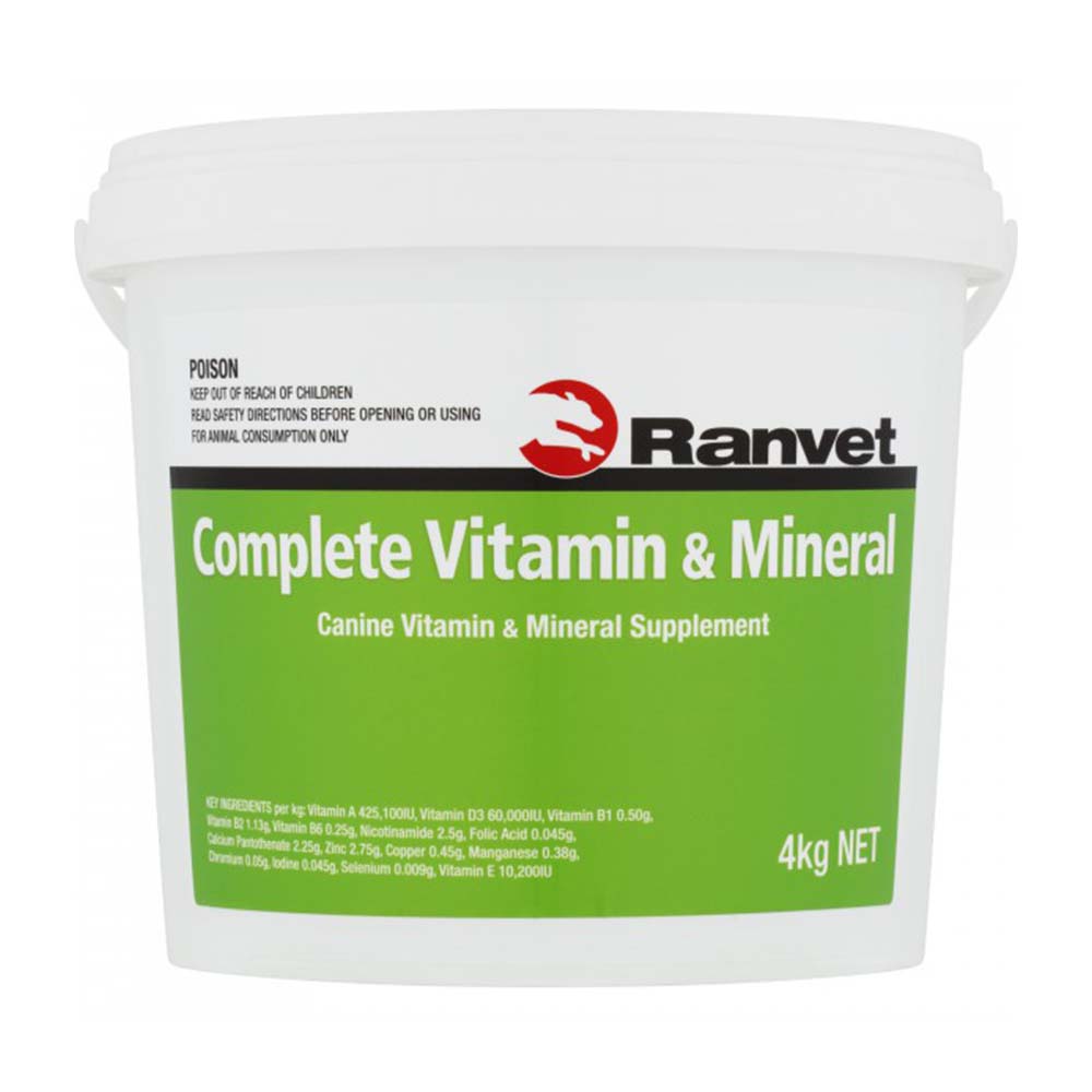 Ranvet Complete Vitamin & Mineral For Dogs