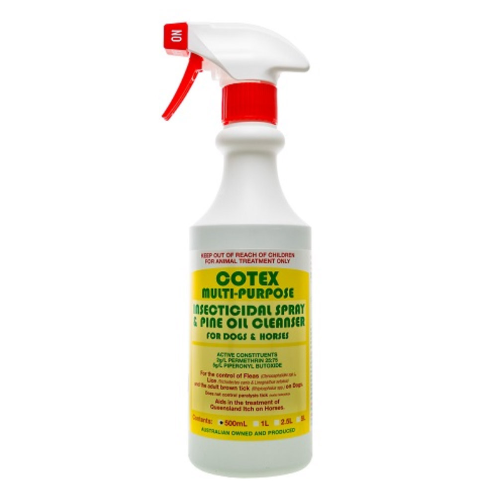 Cotex Multipurpose Insecticidal Spray & Pine Oil Cleanser for Dog Supplies
