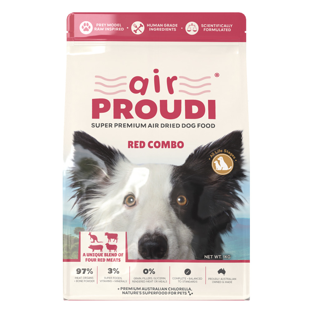 Air Proudi Red Combo Super Premium Air Dried Dog Food