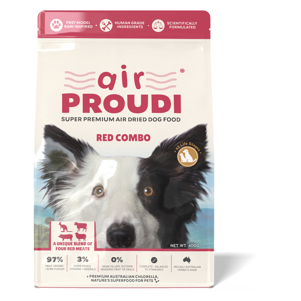 Air Proudi Red Combo Super Premium Air Dried Dog Food