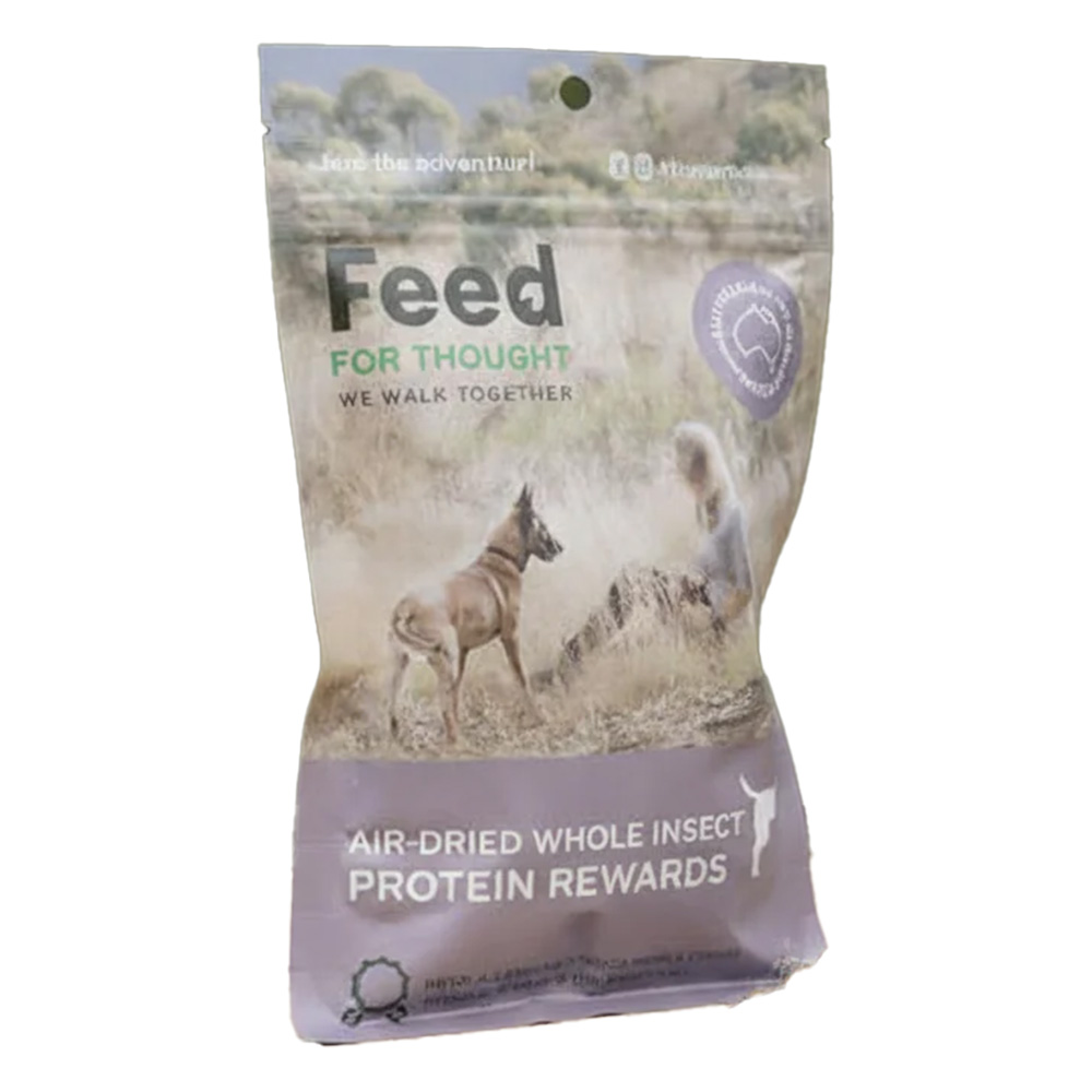 Feed for Thought Air Dried Whole Insect Protein Rewards for Dogs