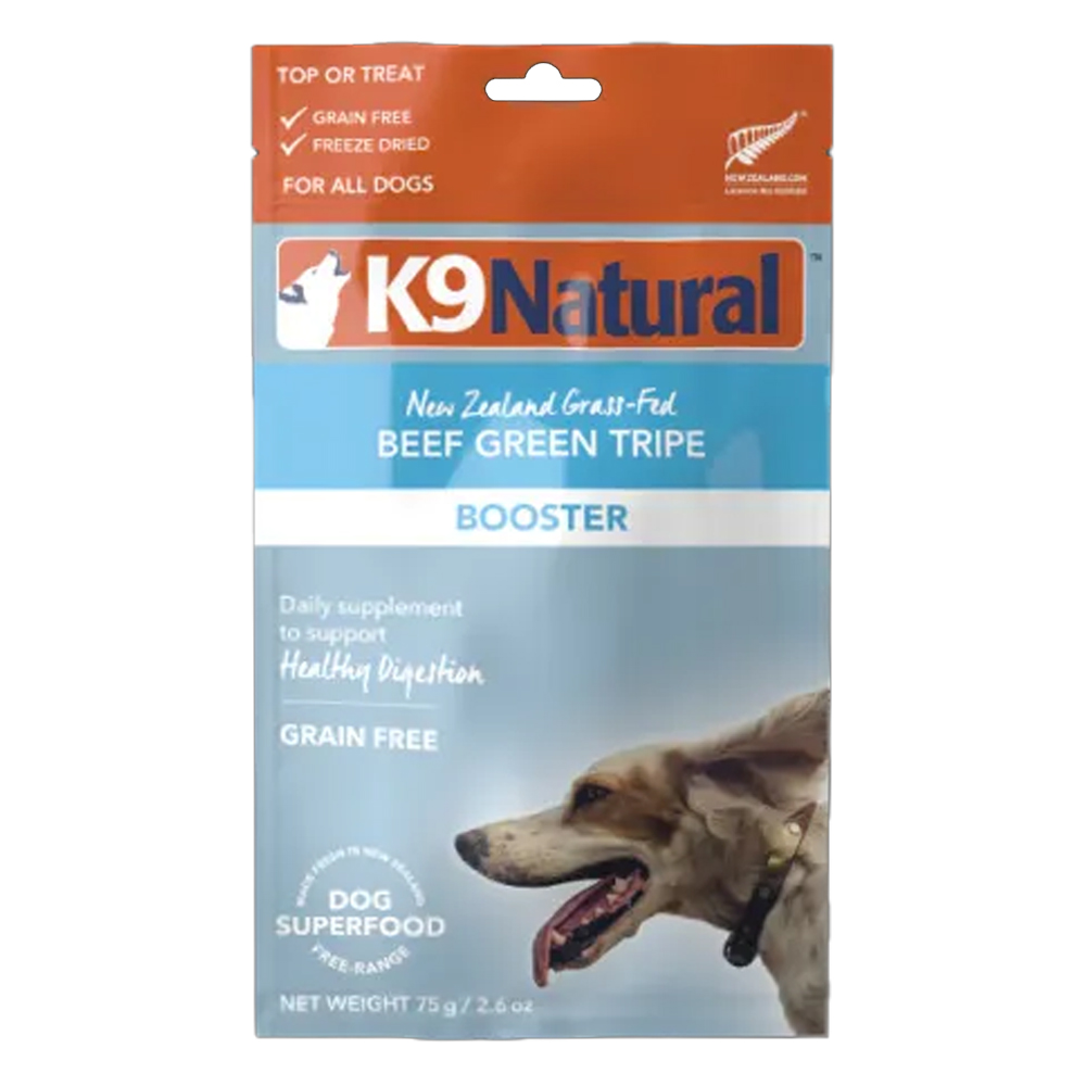 K9 Natural New Zealand Grass-Fed Beef Green Tripe Booster for Dogs