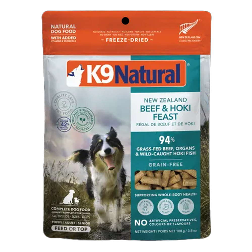 K9 Natural New Zealand Beef & Hoki Feast Dry Dog Food
