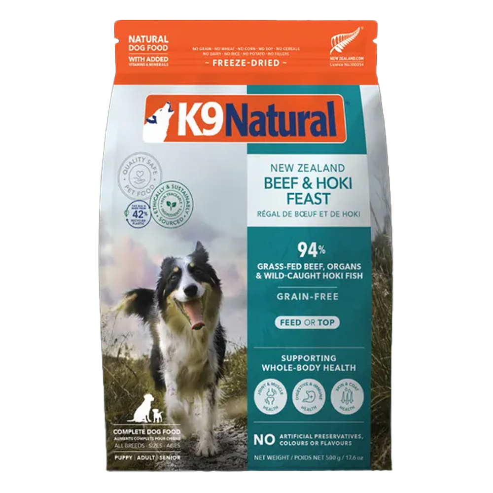 K9 Natural New Zealand Beef & Hoki Feast Dry Dog Food