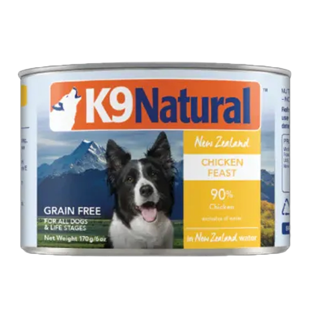 K9 Natural New Zealand Chicken Feast Wet Dog Food 170 Gm