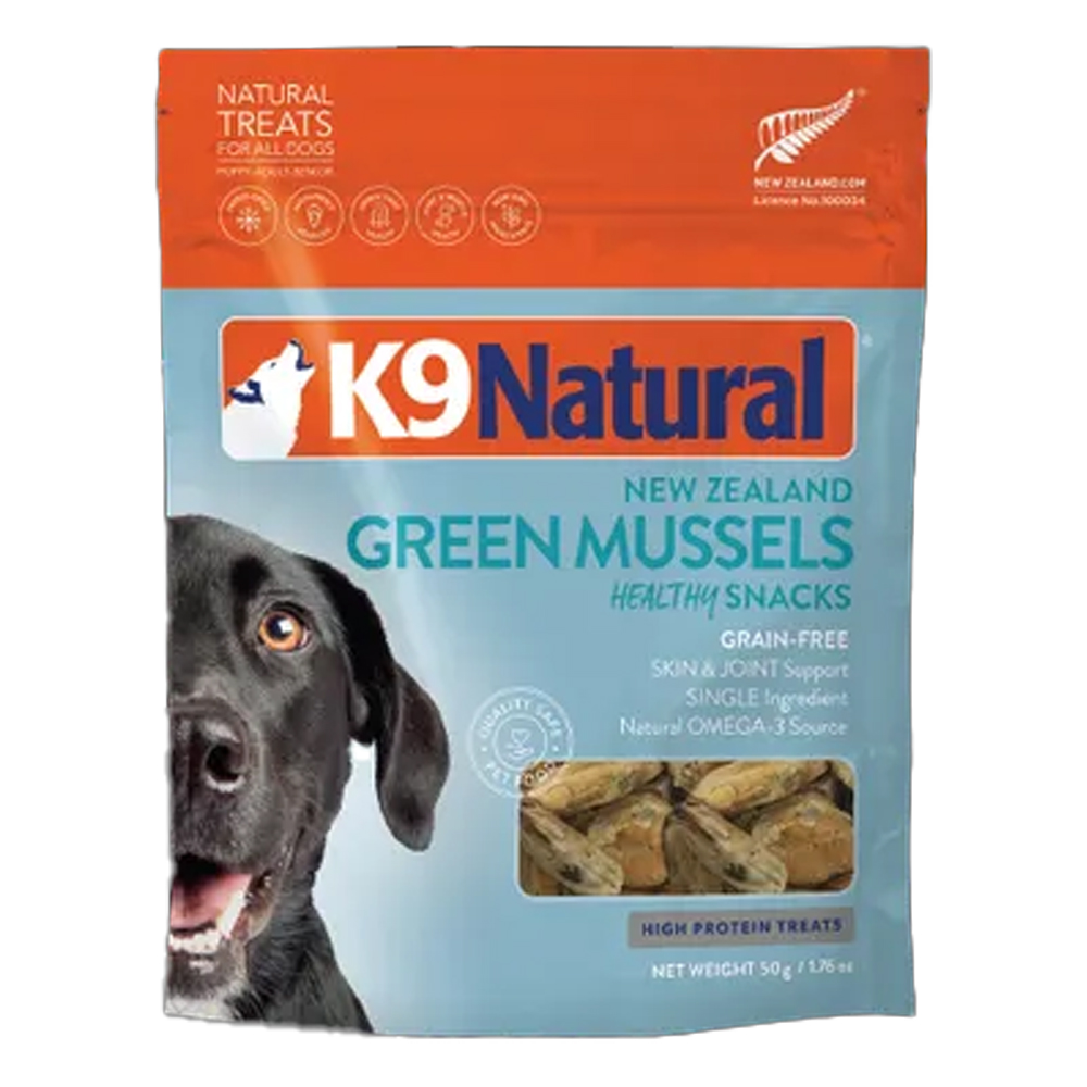 K9 Natural New Zealand Green Mussels Healthy Snacks Dog Treats