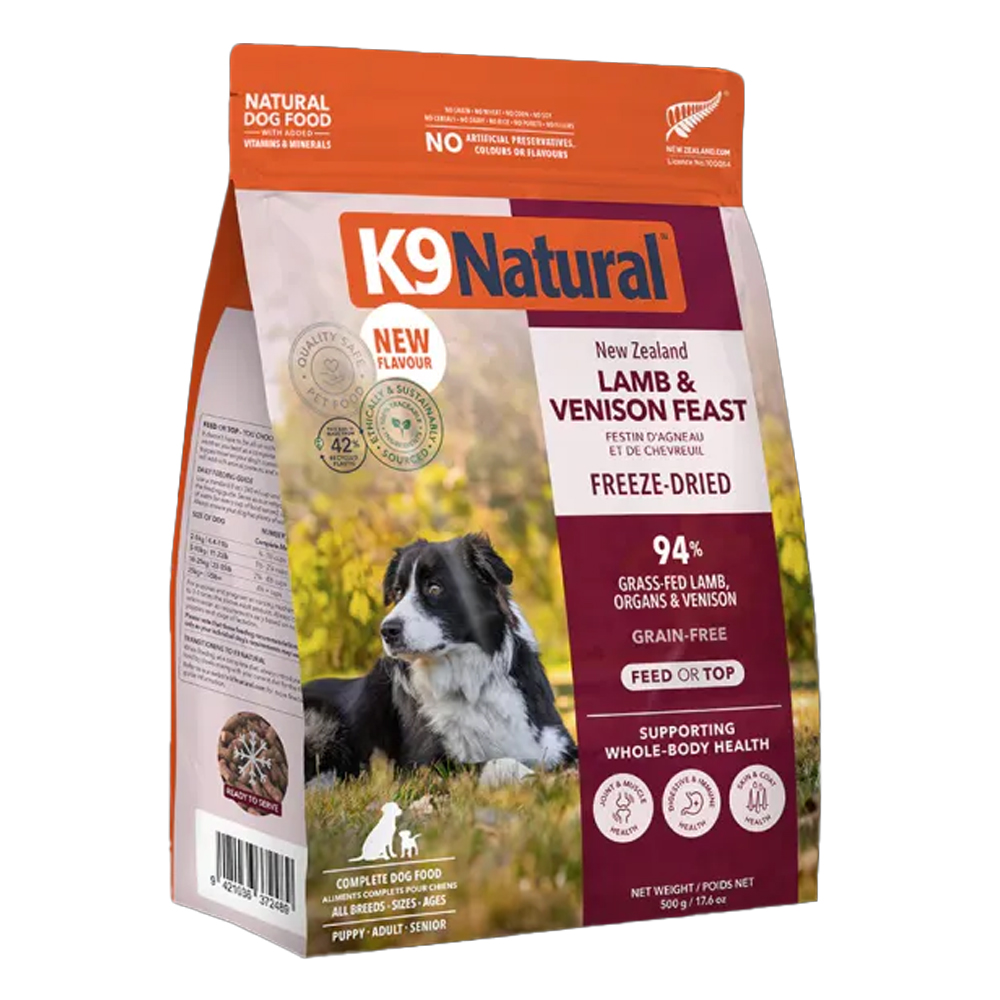 K9 Natural New Zealand Lamb & Venison Feast Dry Dog Food
