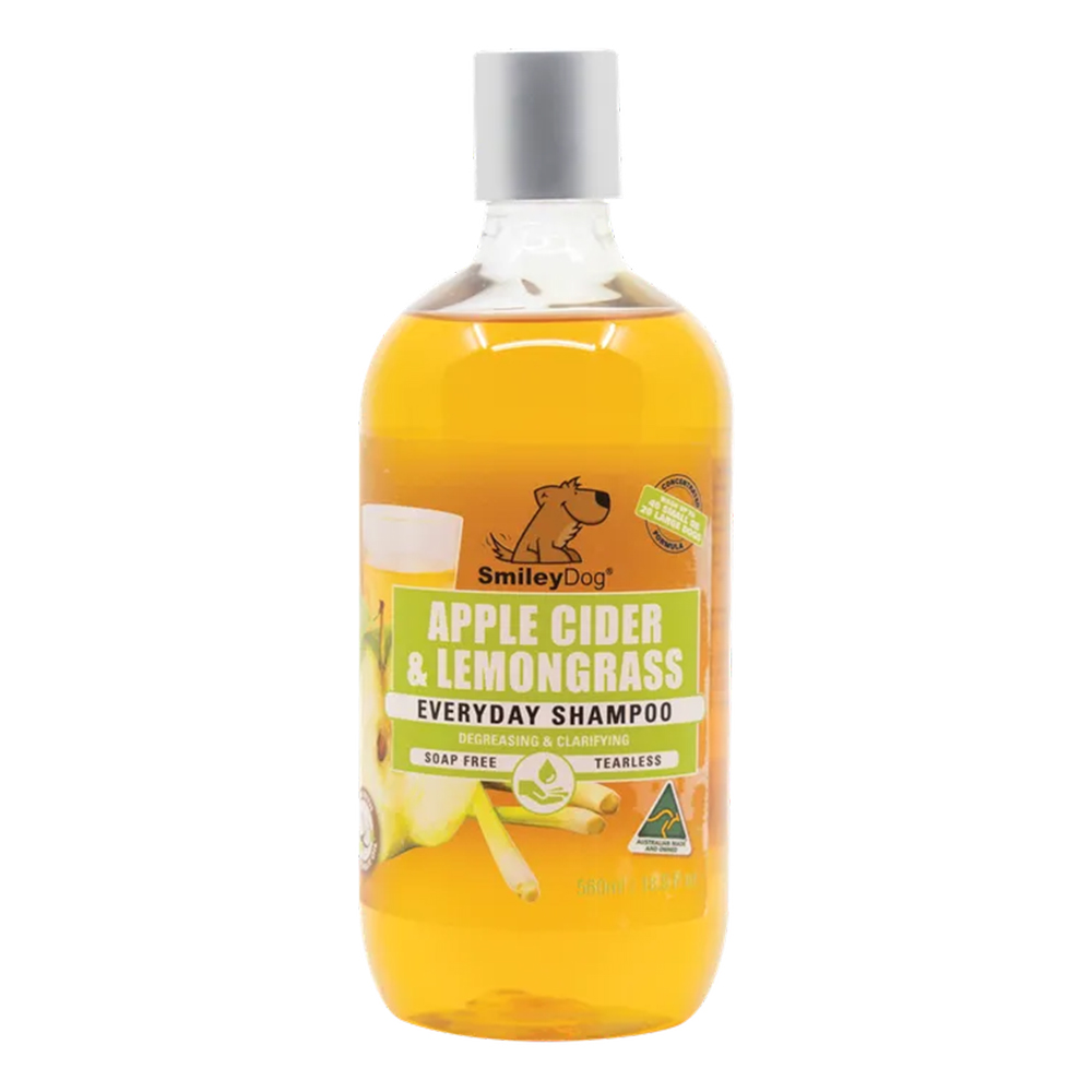SmileyDog Apple Cider & Lemongrass Everyday Shampoo for Dogs