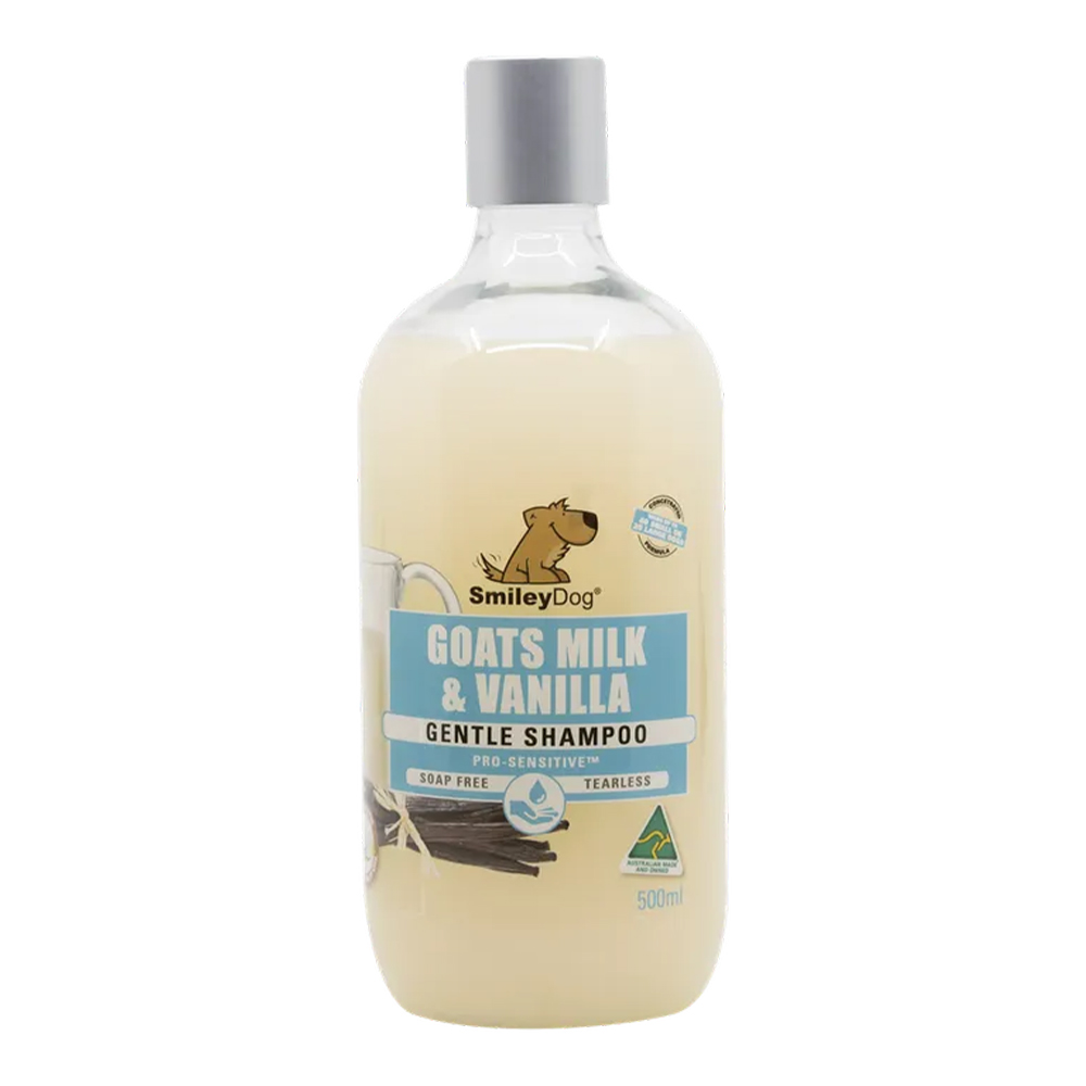 SmileyDog Goats Milk & Vanilla Gentle Shampoo for Dogs