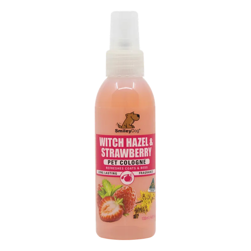 SmileyDog Witch Hazel & Strawberry Pet Cologne for Dog Supplies
