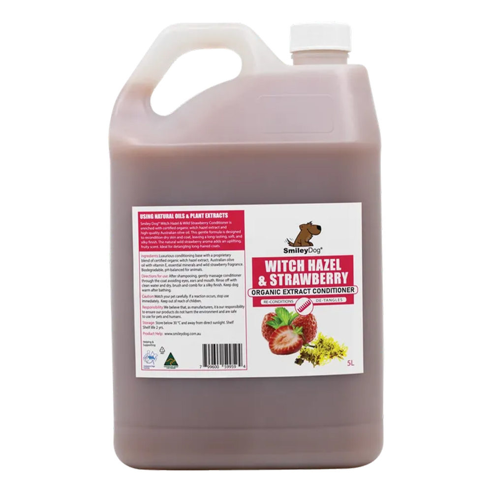 SmileyDog Witch Hazel & Strawberry Extract Conditioner for Dogs
