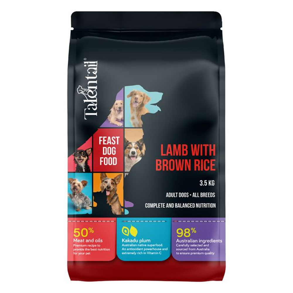 Talentail Premium Lamb with Brown Rice Dry Dog Food