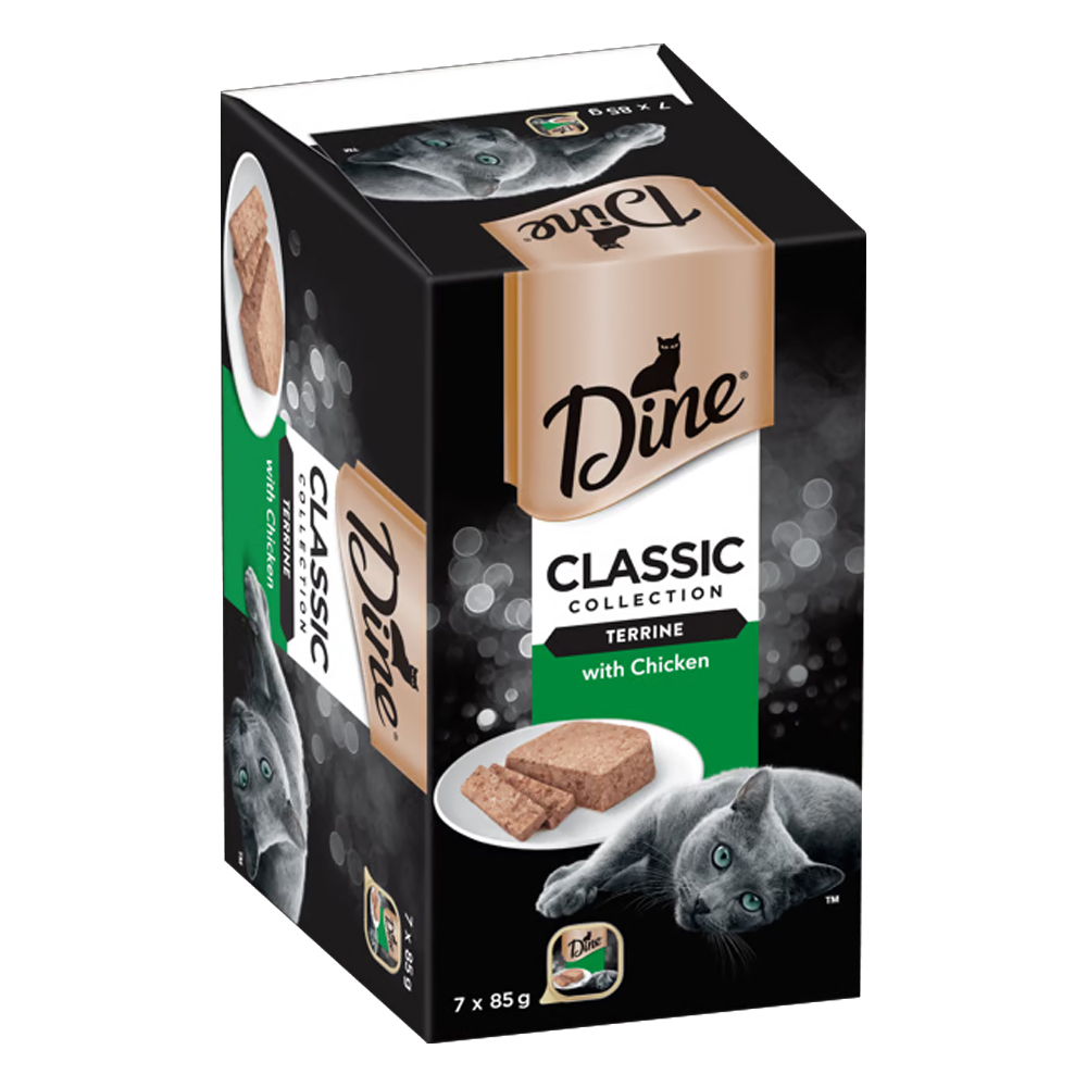 Dine Classic Collection Terrine with Chicken Wet Cat Food