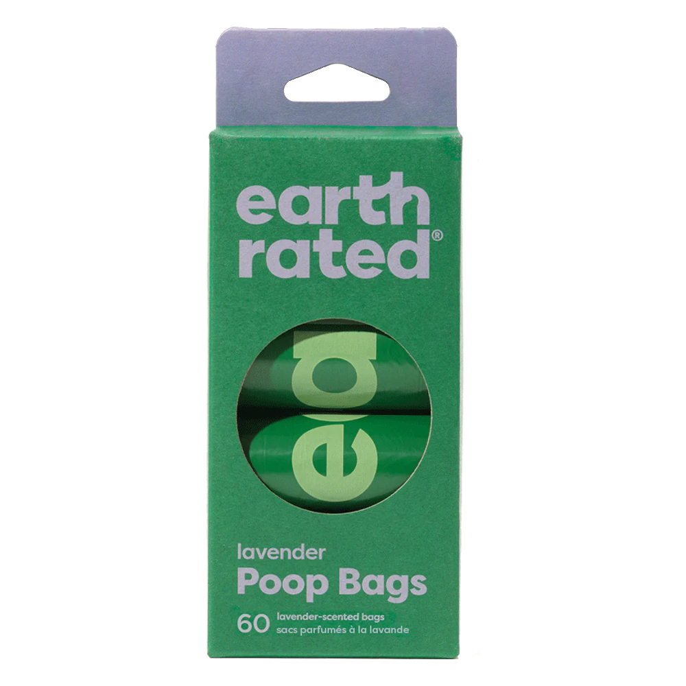 Earth Rated Dog Poop Bags Refill Rolls - Lavender Scented
