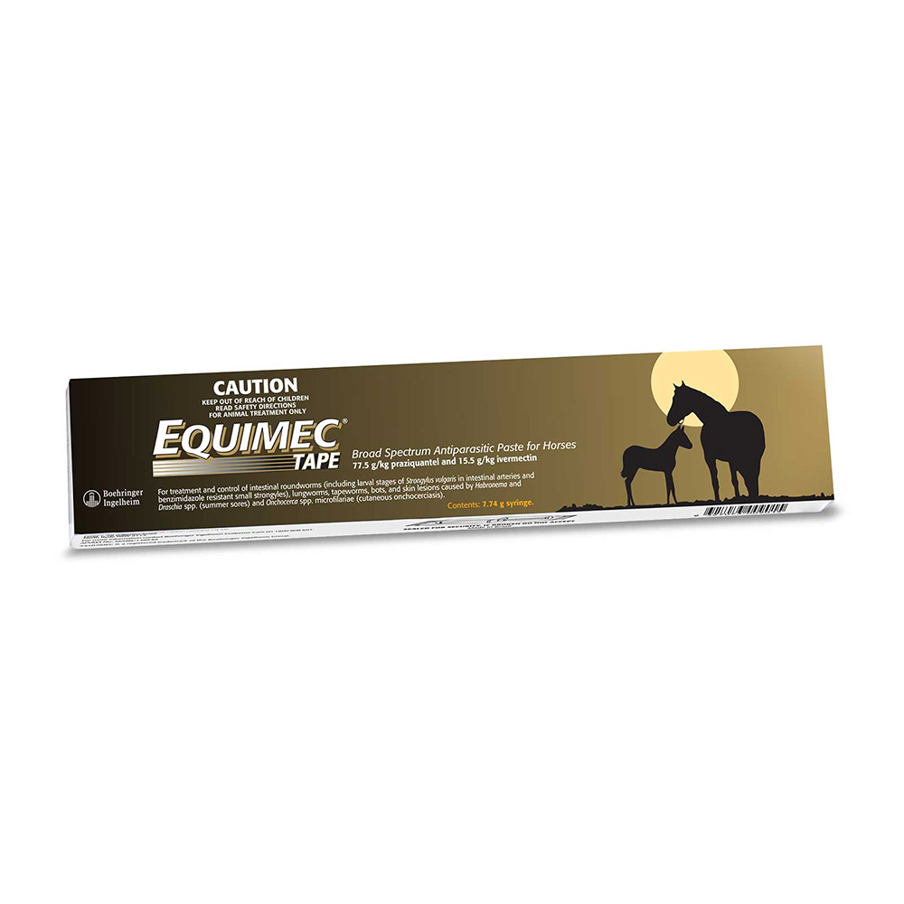 Equimec Tape Broad Spectrum Antiparasitic Paste for Horse for Horse Supplies