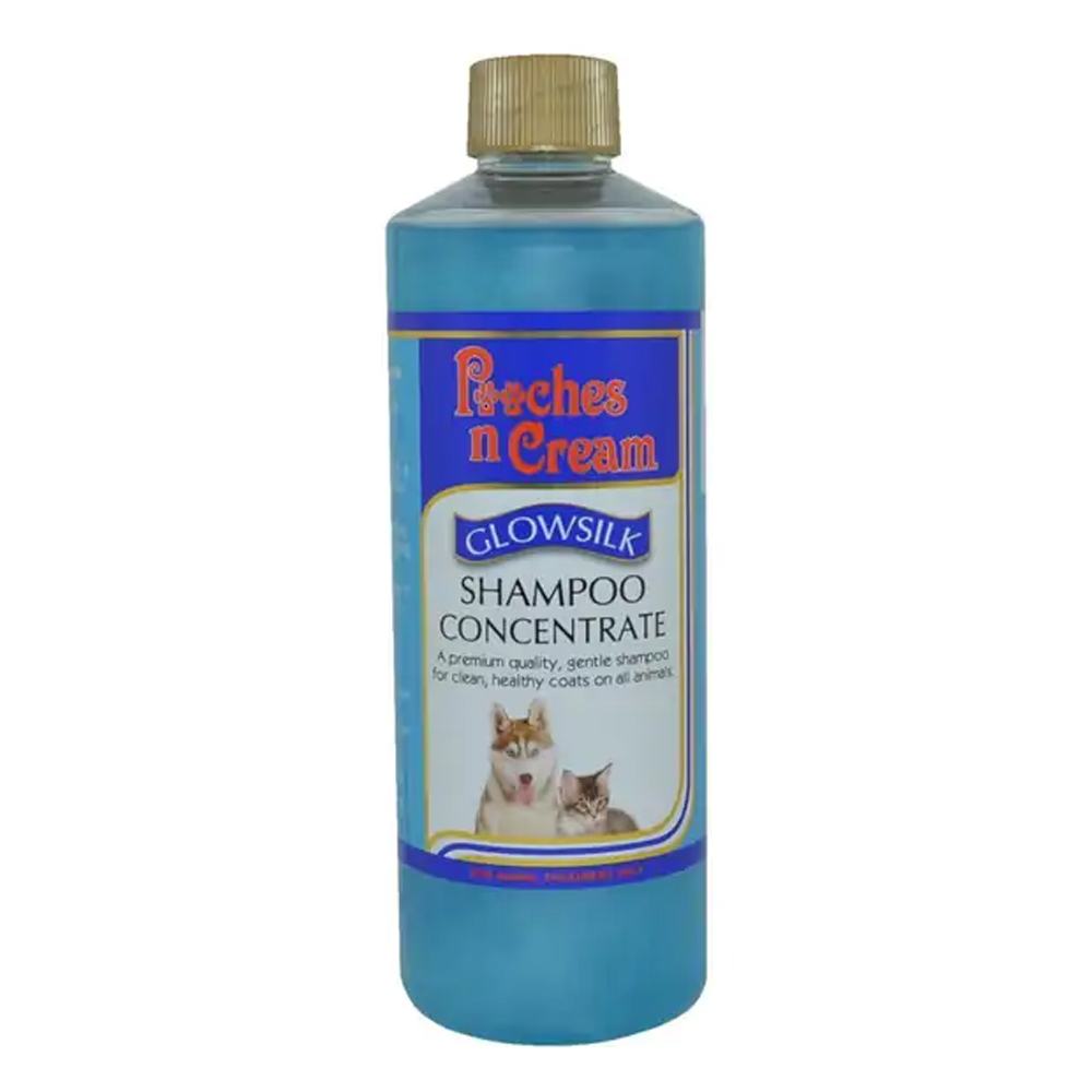 Equinade Pooches n Cream Glowsilk Shampoo Concentrate for Horse Supplies