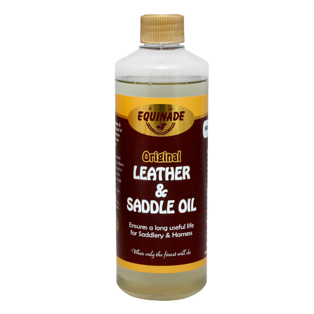 Equinade Leather & Saddle Oil for Horses for Horse Supplies