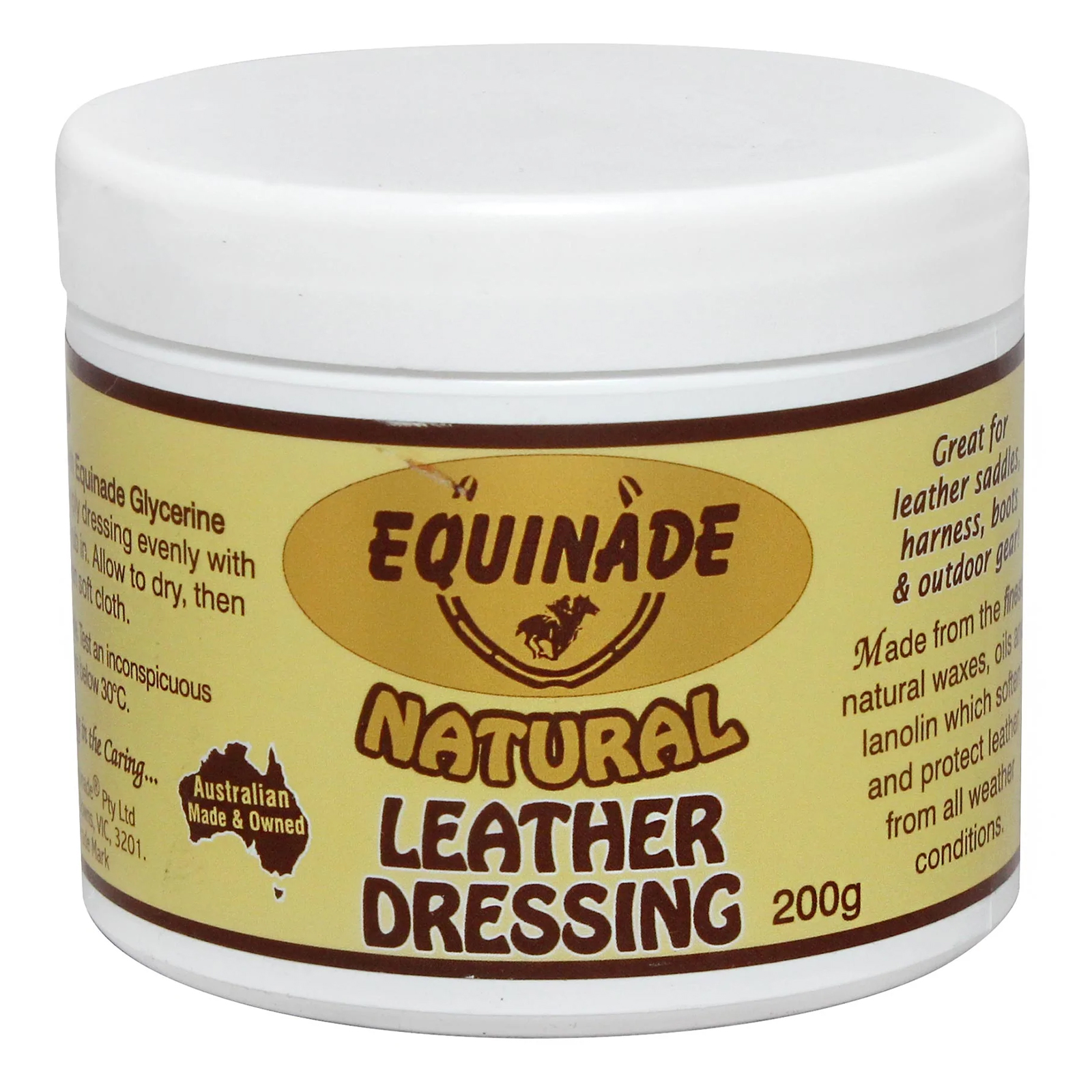 Equinade Natural Leather Dressing for Horses for Horse Supplies