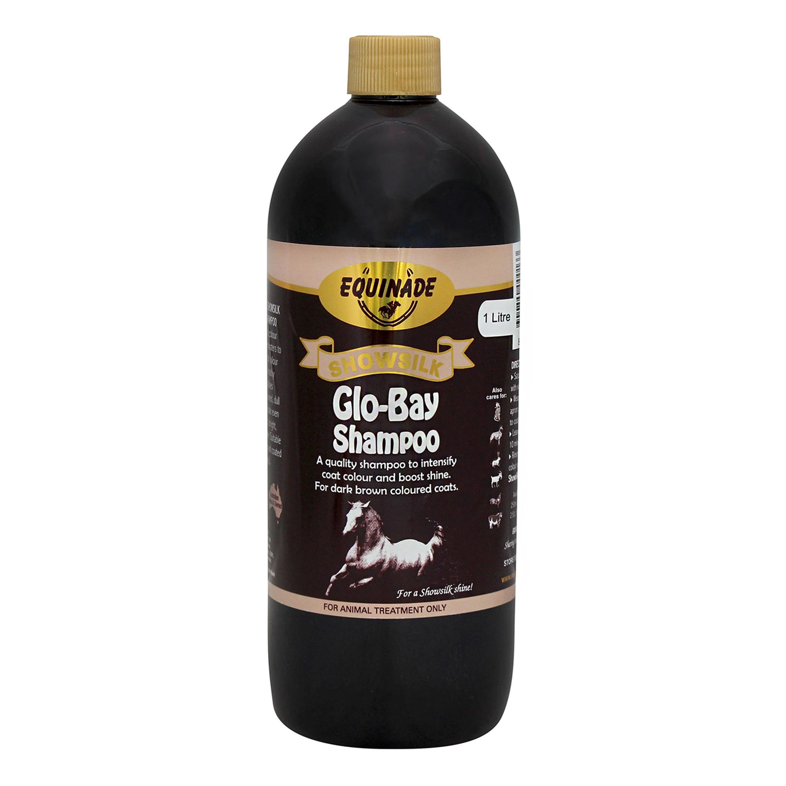 Equinade Showsilk  Glo-Bay Shampoo for Horse Supplies