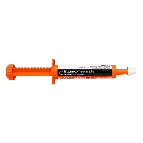 Equinox Orange Tube Horse Wormer for Horse Supplies