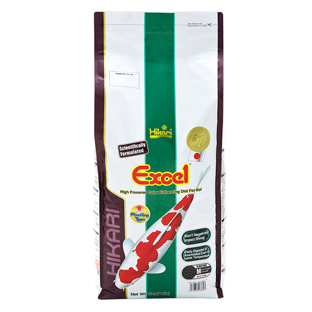 Hikari Excel High Powered Color Enhancing Koi Fish Food for Fish Supplies