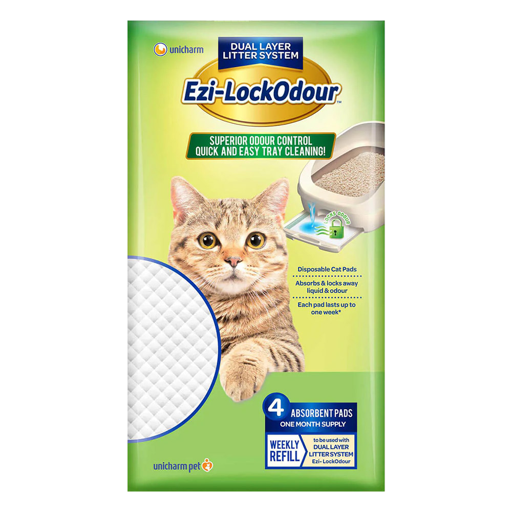 Ezi-LockOdour Cat Litter System Absorbent Pads for Cat Supplies